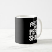 Pretend I'm Pepper Shaker Funny Matching Halloween Kaffeetasse (VorderseiteRechts)