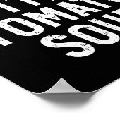 Pretend I'm Tomato Soup Halloween Costume Poster (Ecke)