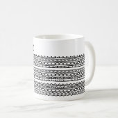 Pretending To Work From Home Custom Hidden Message Kaffeetasse (VorderseiteRechts)