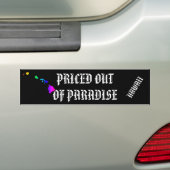 PRETIERT AUS PARADISE Hawaii Inseln Neon Rainbow Autoaufkleber (Auf Auto)