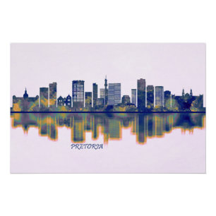 Pretoria Skyline Poster