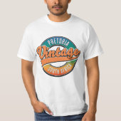 Pretoria Südafrica Vintages Logo T-Shirt (Vorderseite)