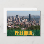 Pretoria, Südafrika Postkarte. Postkarte (Vorne/Hinten)
