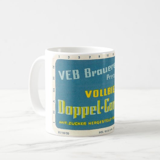 Pretsch Doppel Caramell Kaffeetasse (Vorderseite Links)