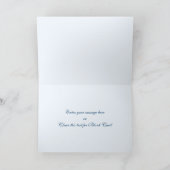 Prettige Kerstdagen. Weihnachtskarte auf Niederlän Feiertagskarte (Innenseite)