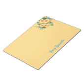 Prettty Floral Bouquet Custom Notepad Notizblock (angewinkelt)
