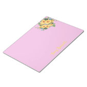 Prettty Floral Bouquet Custom Notizblock (angewinkelt)