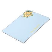 Prettty Floral Bouquet Custom Notizblock (angewinkelt)