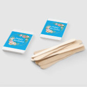 Prettty Pink & Gold Blume Set der Fans Fächer (Non-assembled)