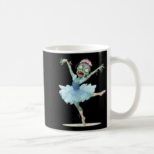 Pretty Ballerina Zombie Costume Kaffeetasse (Rechts)