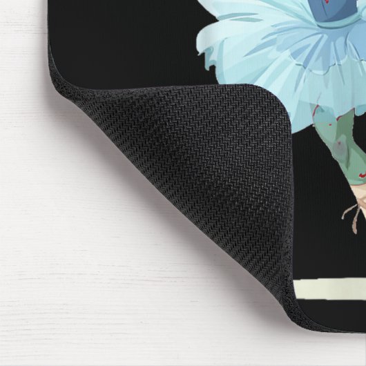 Pretty Ballerina Zombie Costume Mousepad (Ecke)