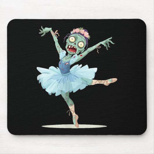 Pretty Ballerina Zombie Costume Mousepad (Vorne)