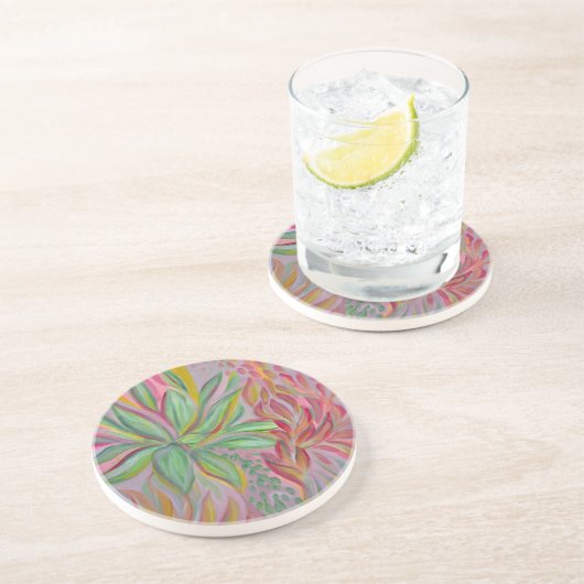Pretty Blossom Coasters Getränkeuntersetzer (Seite)