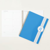 Pretty Blue Monogram Planner Planer (Anzeige)