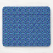 Pretty Blue Pattern Mouse Pad Mousepad (Vorne)