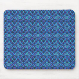Pretty Blue Pattern Mouse Pad Mousepad