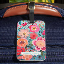Pretty Botanical Girly Floral Pattern