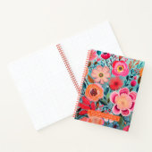 Pretty Botanical Stylish Floral Dot Journal Notizblock (Innenseite)