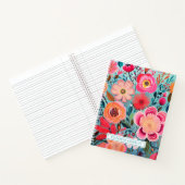 Pretty Botanical Stylish Floral Journal Notizblock (Innenseite)