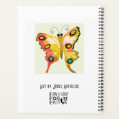 Pretty Butterflies Daily Planner Planer (Rückseite)
