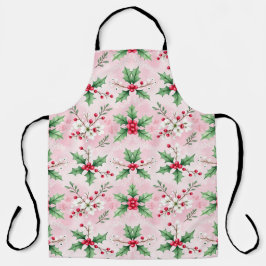 Pretty Christmas Apron Schürze