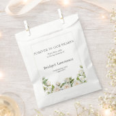 Pretty Classic White Roses Funeral Seed Packet Geschenktütchen (Ausgeschnitten)