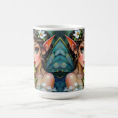Pretty Fairy and Dragon Themed Girl's Kaffeetasse (Mittel)