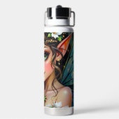 Pretty Fairy and Dragon Themed Girl's Trinkflasche (Hinten)