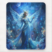 Pretty Fairy in Blue Mousepad (Vorne)