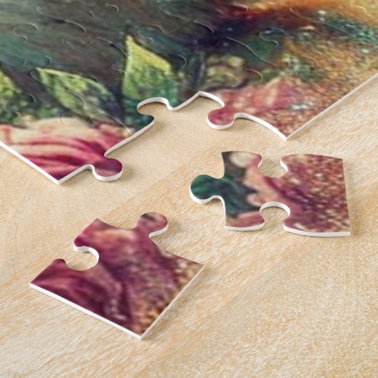 Pretty Fantasy Alice and Rabbit Tea Party Puzzle (Seite)