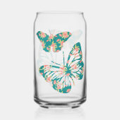 Pretty Floral Butterflies Dosenglas (Vorderseite)
