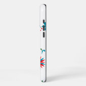 Pretty Floral Design  iPhone Hülle (Linke Seite)