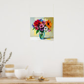 Pretty Floral Design Poster (Küche)