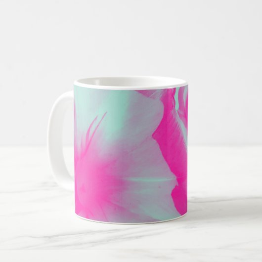Pretty Floral Kaffeetasse (Vorderseite Links)