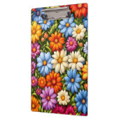 Pretty flowers, brightly colored, klemmbrett (Links)