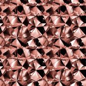 Pretty Gift Bags Rose Gold and Black Luxe Style Mittlere Geschenktüte