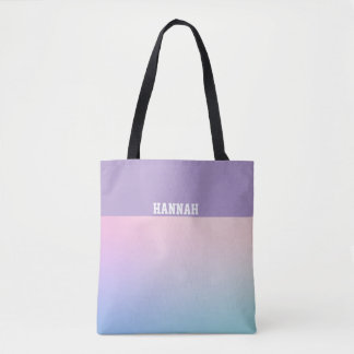 Pretty Gradient Pink Purple  Tasche