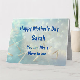 Pretty Happy Mother’s Day Like a Mom Karte