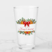 Pretty holiday banner custom glas (Vorderseite)