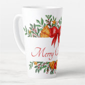 Pretty holiday banner custom milchtasse (Linke Ecke)