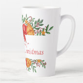 Pretty holiday banner custom milchtasse (Rechts)