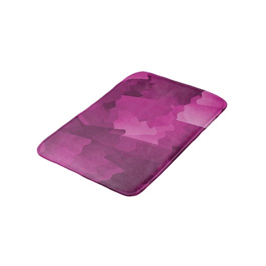 Pretty in Pink..... Badematte (Schrägansicht)