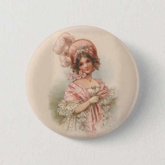 Pretty in Pink Button (Vorderseite)
