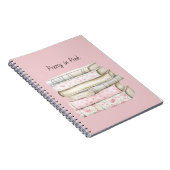 Pretty in Pink Hearts Bücher (Rechte Seite)