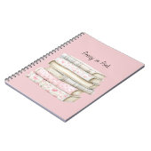Pretty in Pink Hearts Bücher (Linke Seite)