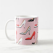Pretty in Pink High Heel  Kaffeetasse (Links)