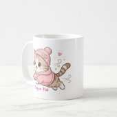 Pretty in Pink Kaffeetasse (Vorderseite Links)