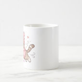 Pretty in Pink Kaffeetasse (Mittel)