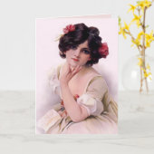 Pretty In Pink Karte (Gelbe Blume)