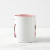 Pretty In Pink. – Kätzchen-Tasse Tasse (Zentrum)